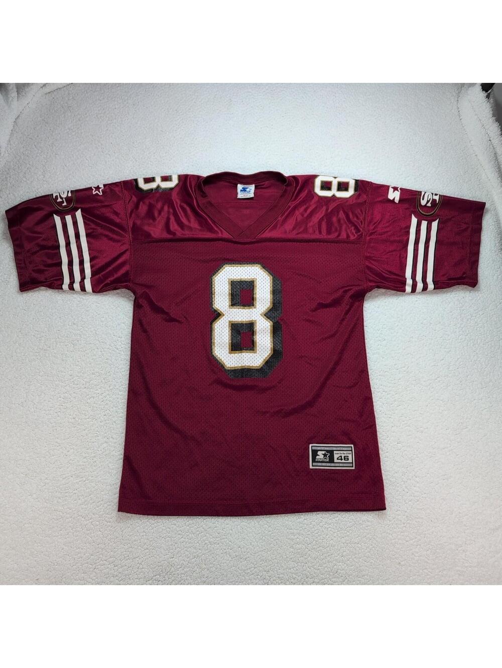 Vintage Starter San Francisco 49ERS #8 Steve Young Jersey Men's M NFL